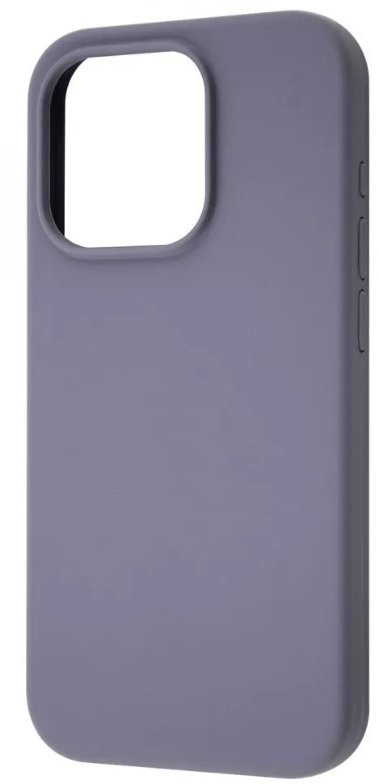 

Wave Full Silicone Cover Lavender Gray для iPhone 15 Pro Max