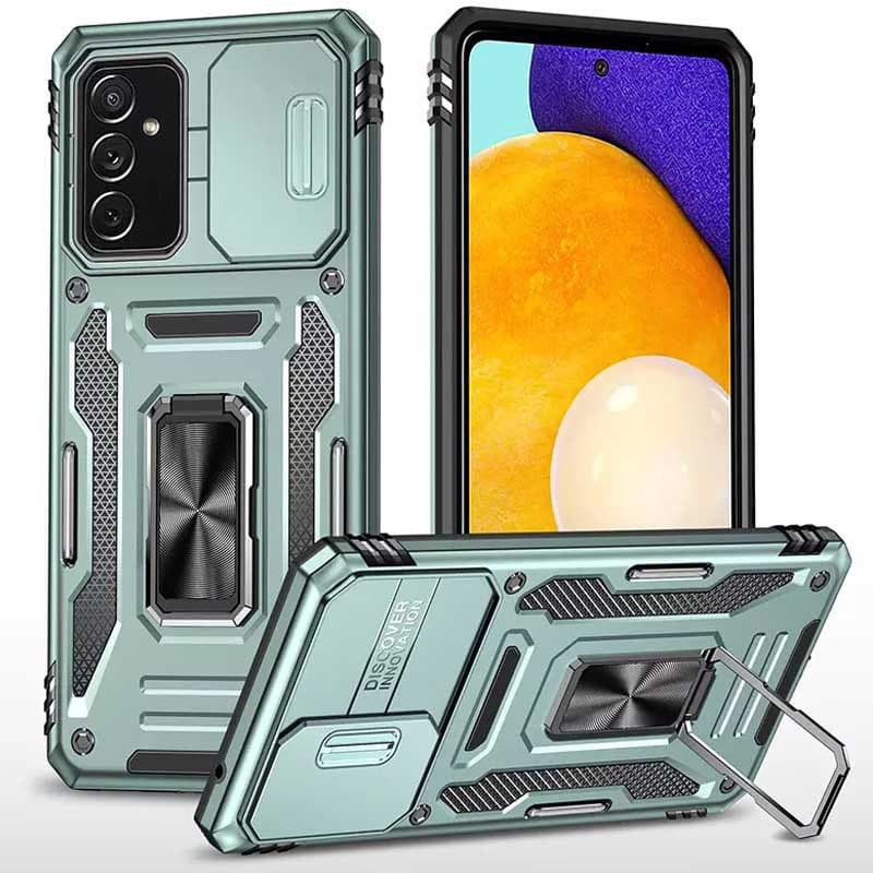 

Mobile Case Camshield Army Ring Light Green для Samsung A245 Galaxy A24 4G/M346 Galaxy M34 5G