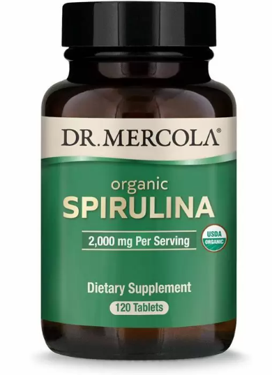 

Dr. Mercola Organic Spirulina Спирулина 120 таблеток