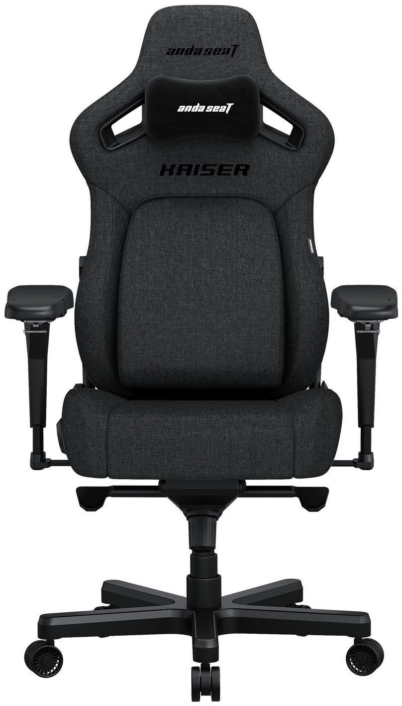 

Кресло игровое Anda Seat Kaiser 4 Dark Grey Fabric Size Xl (AD12YDDC-XLL-20-GB-CF)