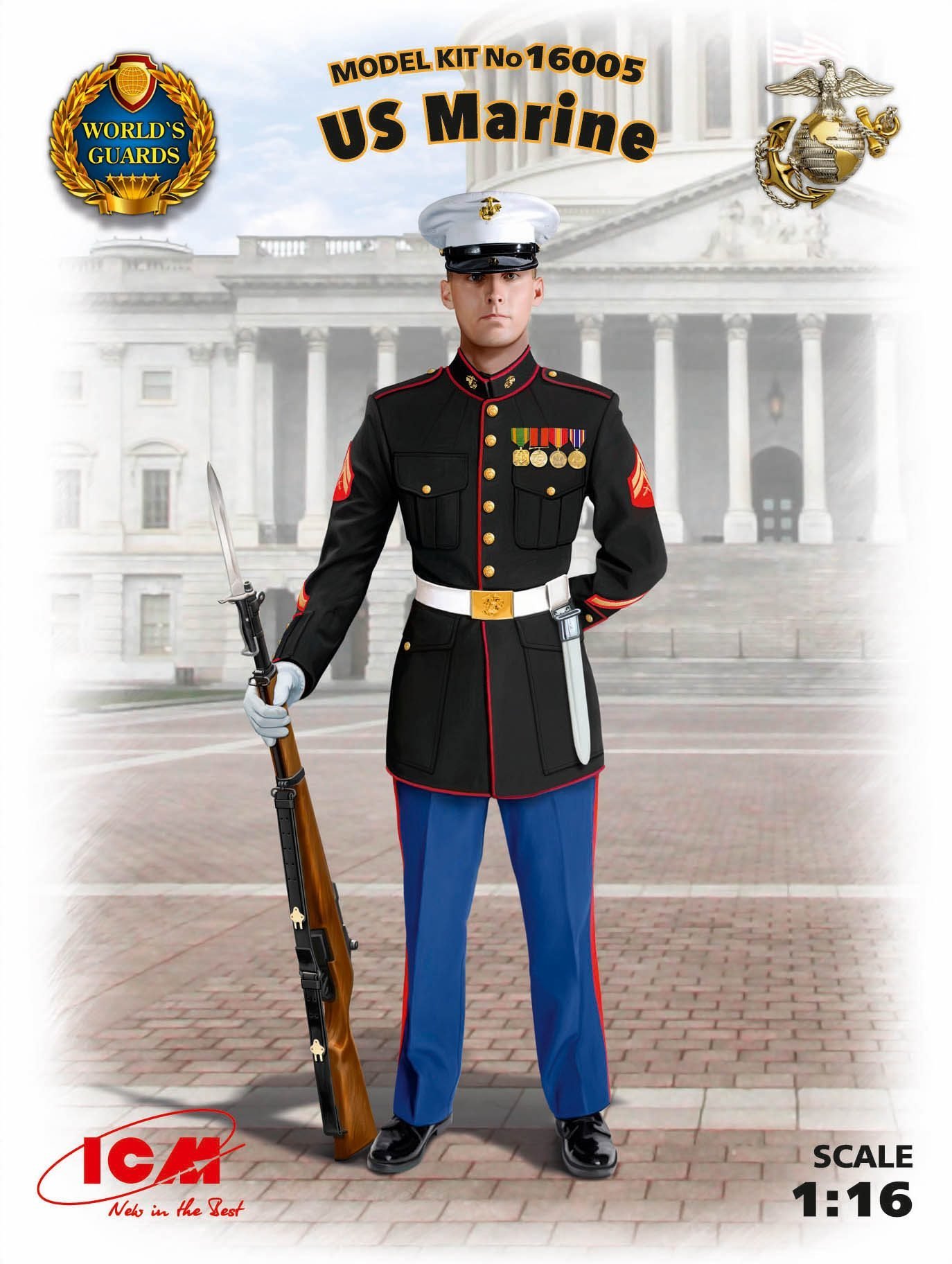 

Сержант морской пехоты США Us Marines Sergeant(ICM16005)