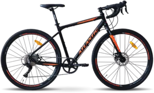 Акція на Велосипед Atlantic 2023' 28" Xenon Dx A51DX-2849-BO L/19"/49см (2268) black/orange від Stylus