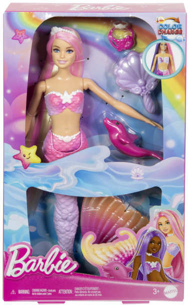 Акція на Кукла-русалка Barbie Dreamtopia Русалка Цветная магия (HRP97) від Stylus