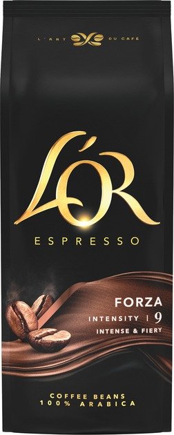 Акція на Кофе в зернах L'OR Espresso Forza 100% Арабика 1 кг (8711000400760) від Stylus