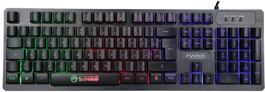 

Marvo K629G Multi-LED Black/Red