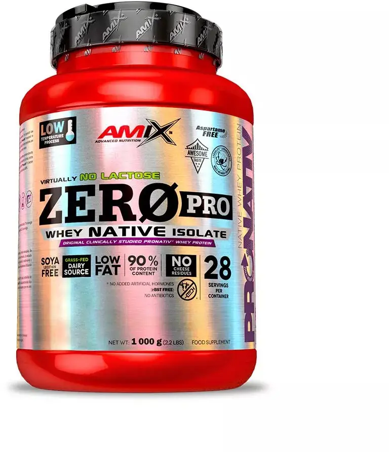 Акція на Amix Nutrition ZeroPro Protein 1000 g /28 servings/ Double dutch chocolate від Stylus
