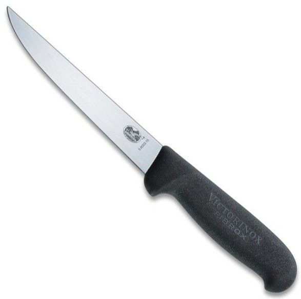 Акція на Кухонный нож Victorinox Fibrox Boning 15см с черн. ручкой (5.6003.15) від Stylus