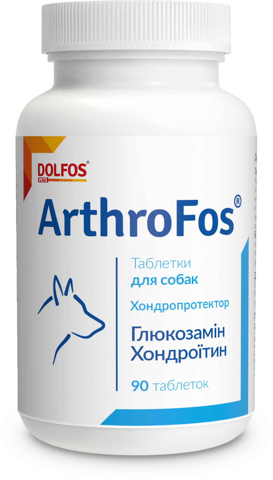 Акція на Витаминно-минеральный комплекс Dolfos ArthroFos для собак с глюкозамином и хондроитином 90 табл. (139-90) від Stylus