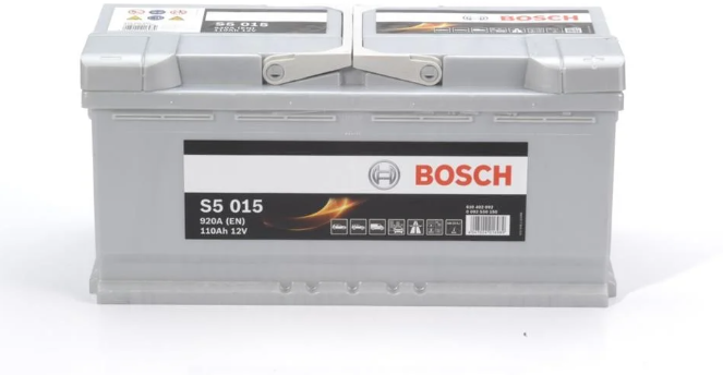 Акція на Автомобильный аккумулятор Bosch 6СТ-110 S5 Silver Plus (S50 150) від Stylus