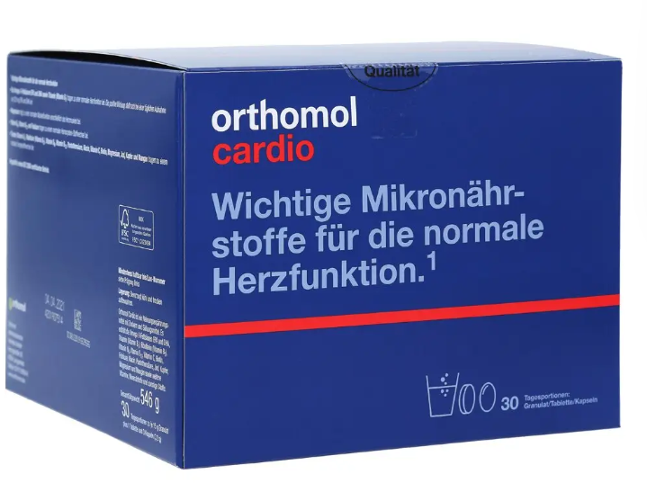 

Orthomol Cardio Ортомол Кардио 30 дней (порошок/таблетки/капсулы)