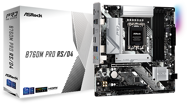 Акція на ASRock B760M Pro RS/D4 від Stylus