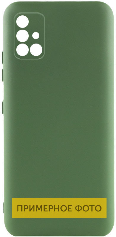 

Lakshmi Case Silicone Cover Full Camera Dark Green для Samsung M336 Galaxy M33 5G