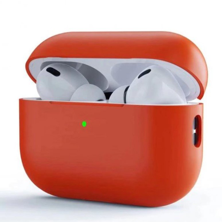 Акція на Чохол для навушників ArmorStandart Silicone Case Orange (ARM64539) для Apple AirPods Pro 2 від Y.UA