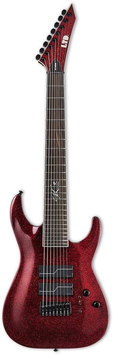 

Электрогитара Ltd SC-608 Baritone (RED SPARKLE)