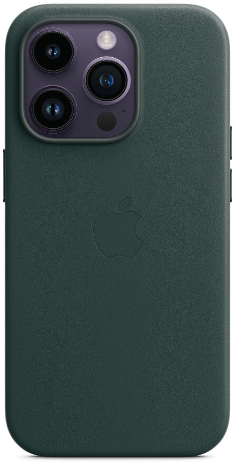 

Apple Leather Case з MagSafe Forest Green (MPPH3) для iPhone 14 Pro