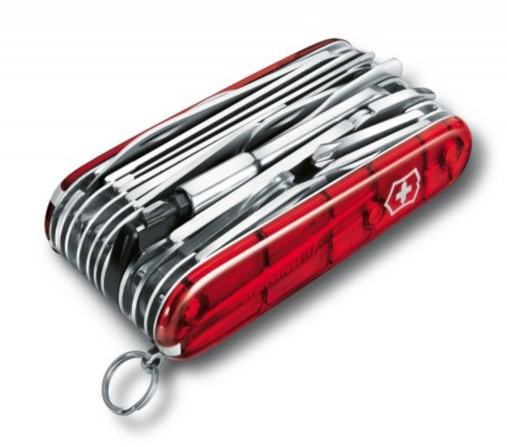 

Victorinox Swisschamp Xlt 91мм/50 предметов/красный прозрачный (1.6795.XLT)