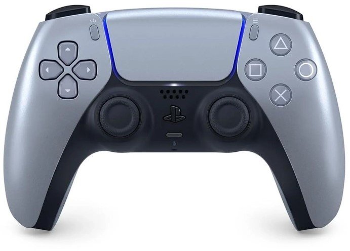 Акция на DualSense Wireless Controller Sterling Silver для Sony PS5 (1000040186) от Y.UA