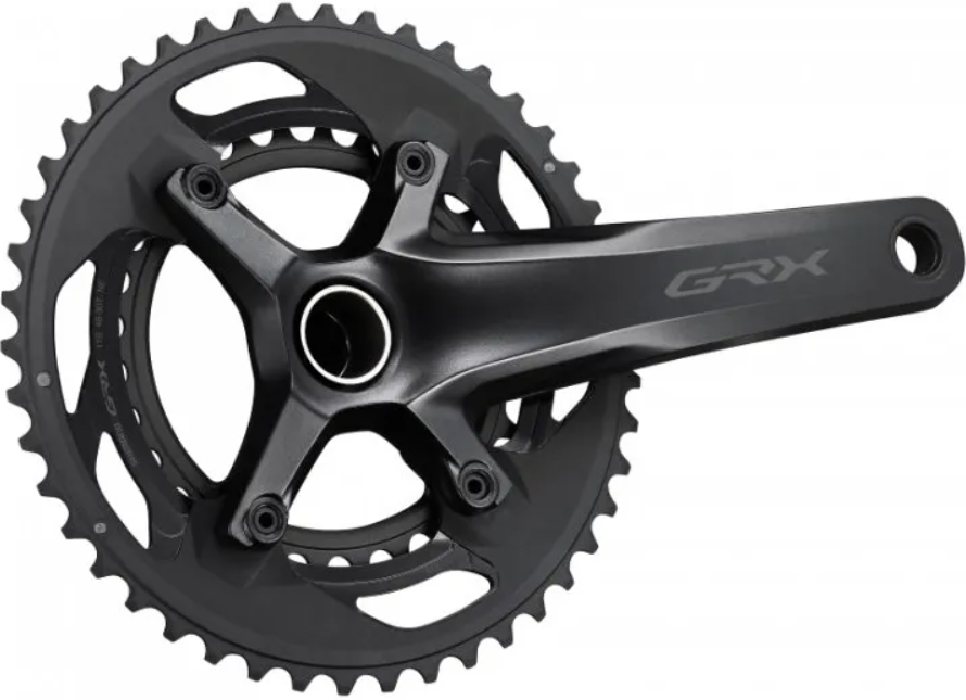 

Шатуни Shimano FC-RX600-10-2 Grx (10Х2) інтегрована вісь, 172.5мм 46Х30, без каретки (EFCRX600102DX60)