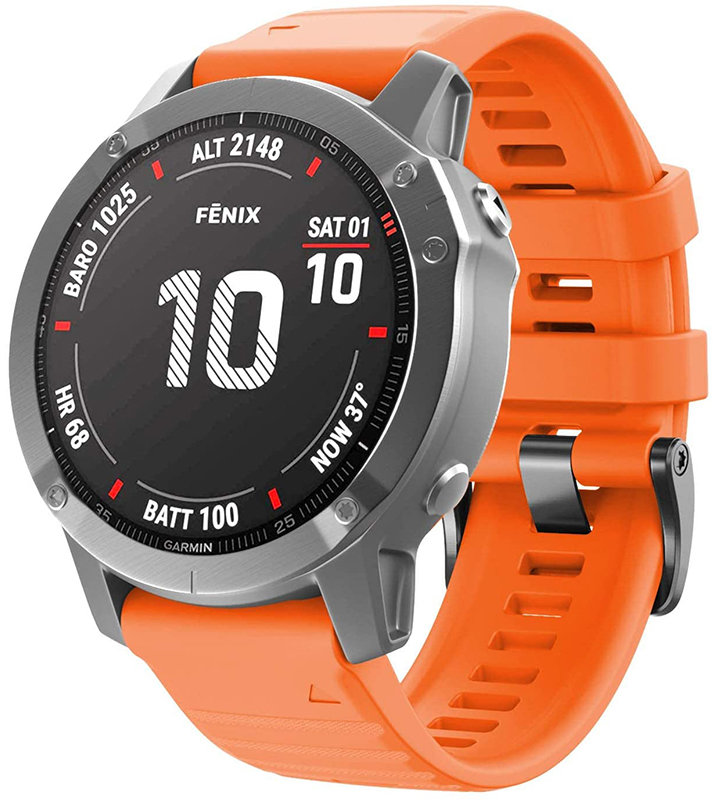 

Armorstandart Silicone 26mm для Garmin Fenix 5x/6x Orange (ARM60802)