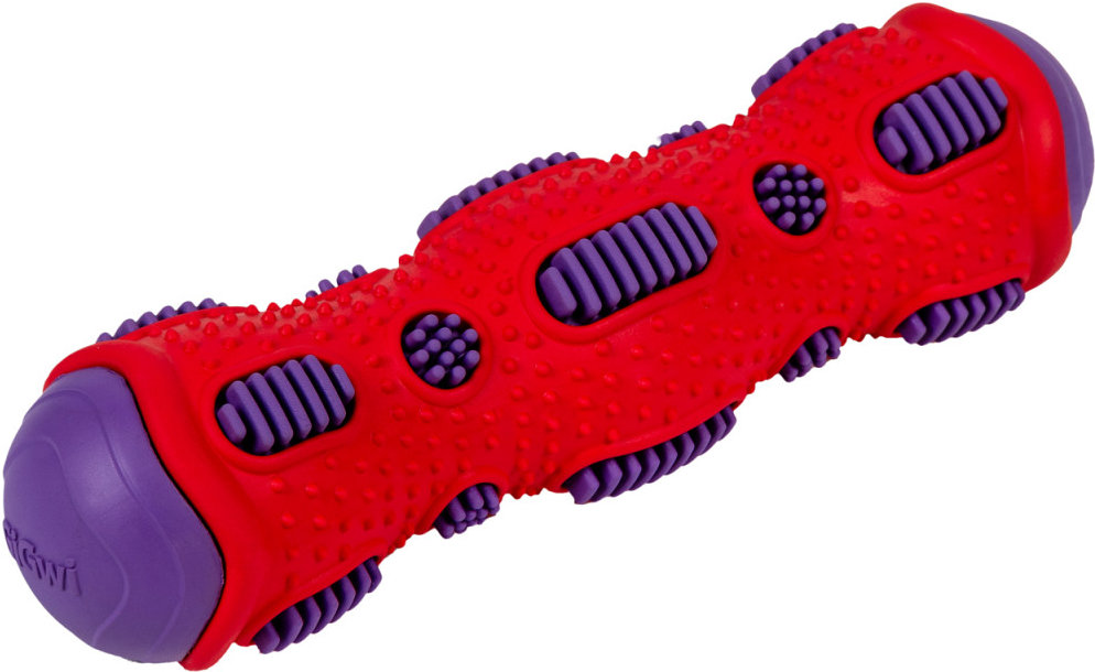 Акція на Игрушка для собак GiGwi Toothbrush Stick с эффектом треска термопластичная резина 21 см (2254) від Stylus