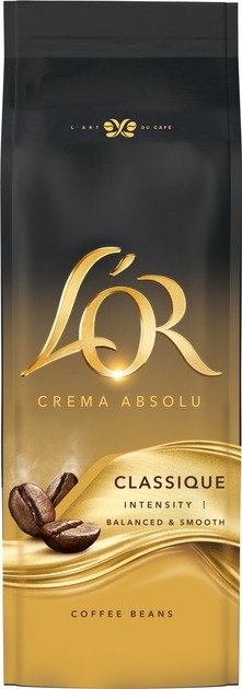 Акція на Кава в зернах L'OR Crema Absolute Classic 500 г (8711000369852) від Y.UA