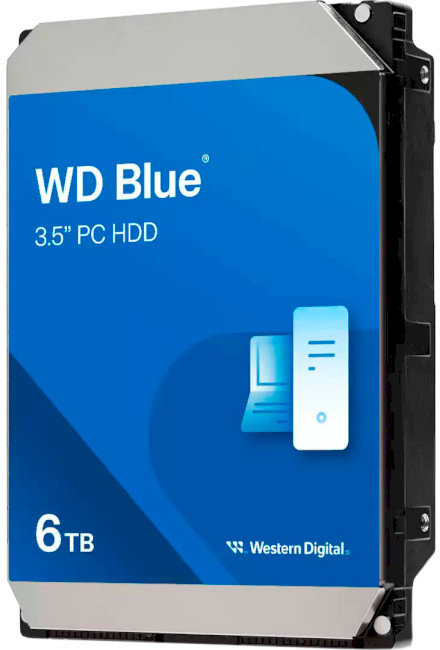 Акція на Wd Blue Pc Desktop 6TB (WD60EZAX) від Stylus