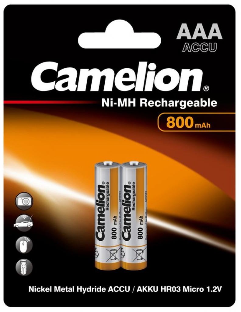 

Camelion Aaa 800mAh Ni-MH * 2 R03-2BL (NH-AAA800BP2)