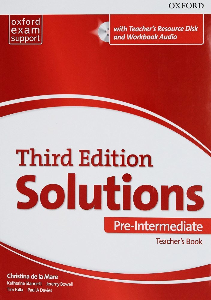 Акція на Solutions 3rd Edition Pre-Intermediate: Teacher's Guide with Teacher's Resource Disk від Y.UA