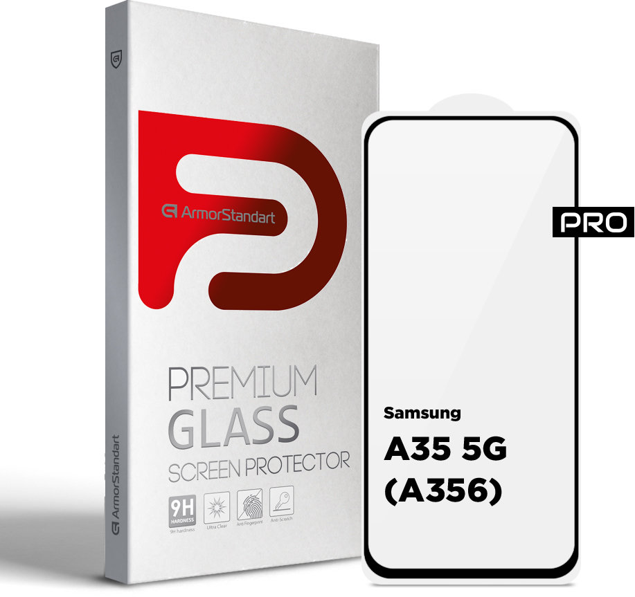 

ArmorStandart Tempered Glass Pro Black для Samsung A356 Galaxy A35 (ARM74347)