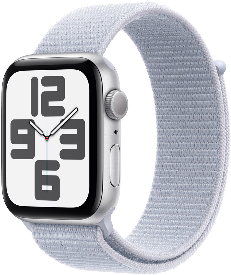 Акція на Apple Watch Se 2 2024 40mm Gps Silver Aluminum Case with Blue Cloud Sport Loop (MXEE3QH/A) Ua від Stylus