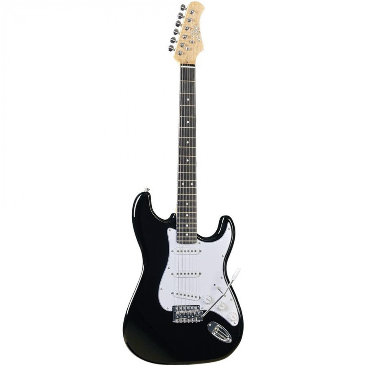 Акція на Электрогитара Eko Guitars S-300 (Black) від Stylus