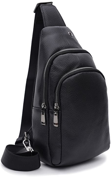 

Чоловіча сумка-слінг Keizer чорна (K1kx327-black)