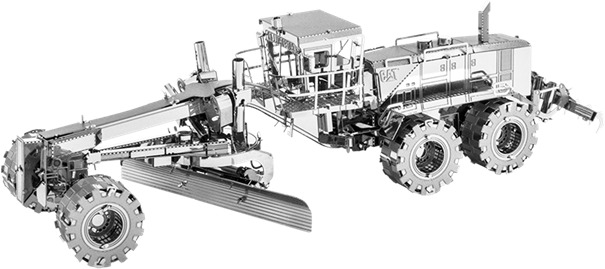 Акція на Металевий 3D конструктор Fascinations Автогрейдер CAT, MMS421 від Y.UA