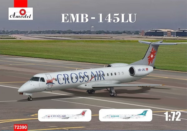 Акція на Пасажирський літак Amodel EMB-145LU (AMO72390) від Y.UA