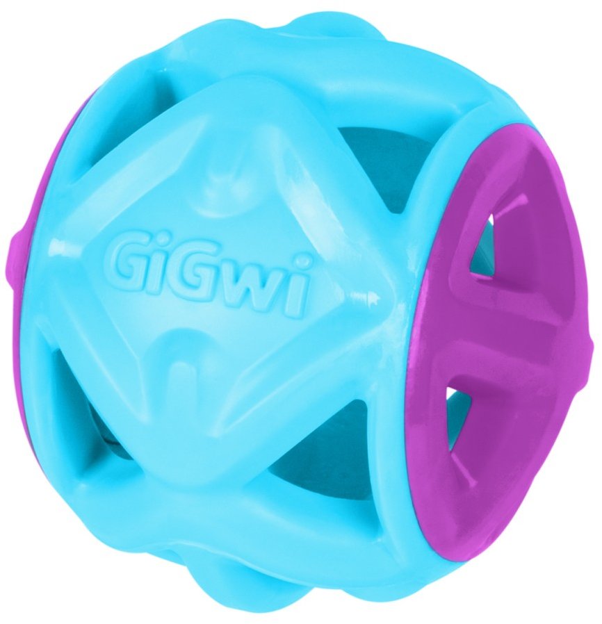 Акція на Игрушка для собак Мяч GiGwi Basic голубой 9 см (2348) від Stylus