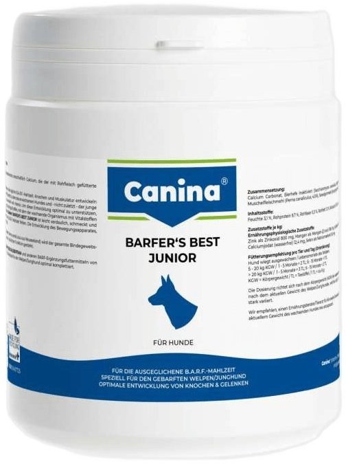 Акція на Вітамінний комплекс Canina Barfer Best Junior 850 g при натуральному годуванні (4027565128518) від Y.UA