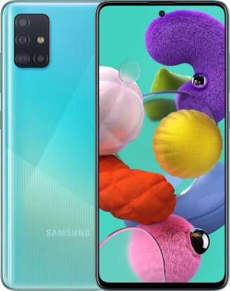 Акция на Samsung Galaxy A51 2020 6/128GB Dual Blue A515F (UA UCRF) от Y.UA