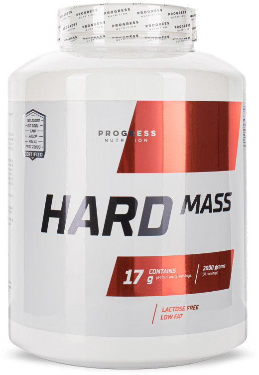 

Progress Nutrition Hard Mass 2000 g /36 servings/ Chocolate