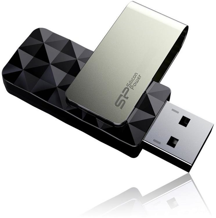 Акція на Silicon Power 256GB Blaze B30 Usb 3.0 Black (SP256GBUF3B30V1K) від Y.UA