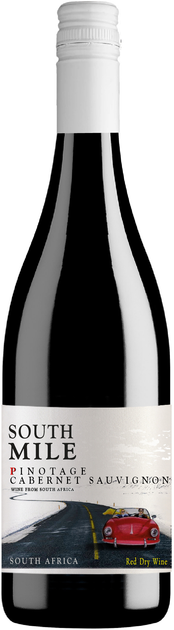 

Вино South Mile Pinotage Cabernet Sauvignon червоне сухе 14% 0.75л (4006542078176)