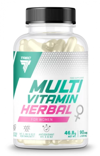 

Trec Nutrition Multivitamin Herbal For Women Мультивитамины для женщин 90 капсул