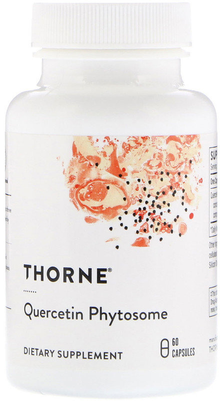 

Thorne Research, Quercetin Phytosome, 60 Capsules (THR-00435)