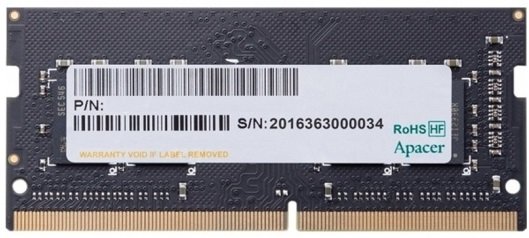 Акція на Apacer 16 Gb SO-DIMM DDR4 2666 MHz (ES.16G2V.GNH) від Stylus