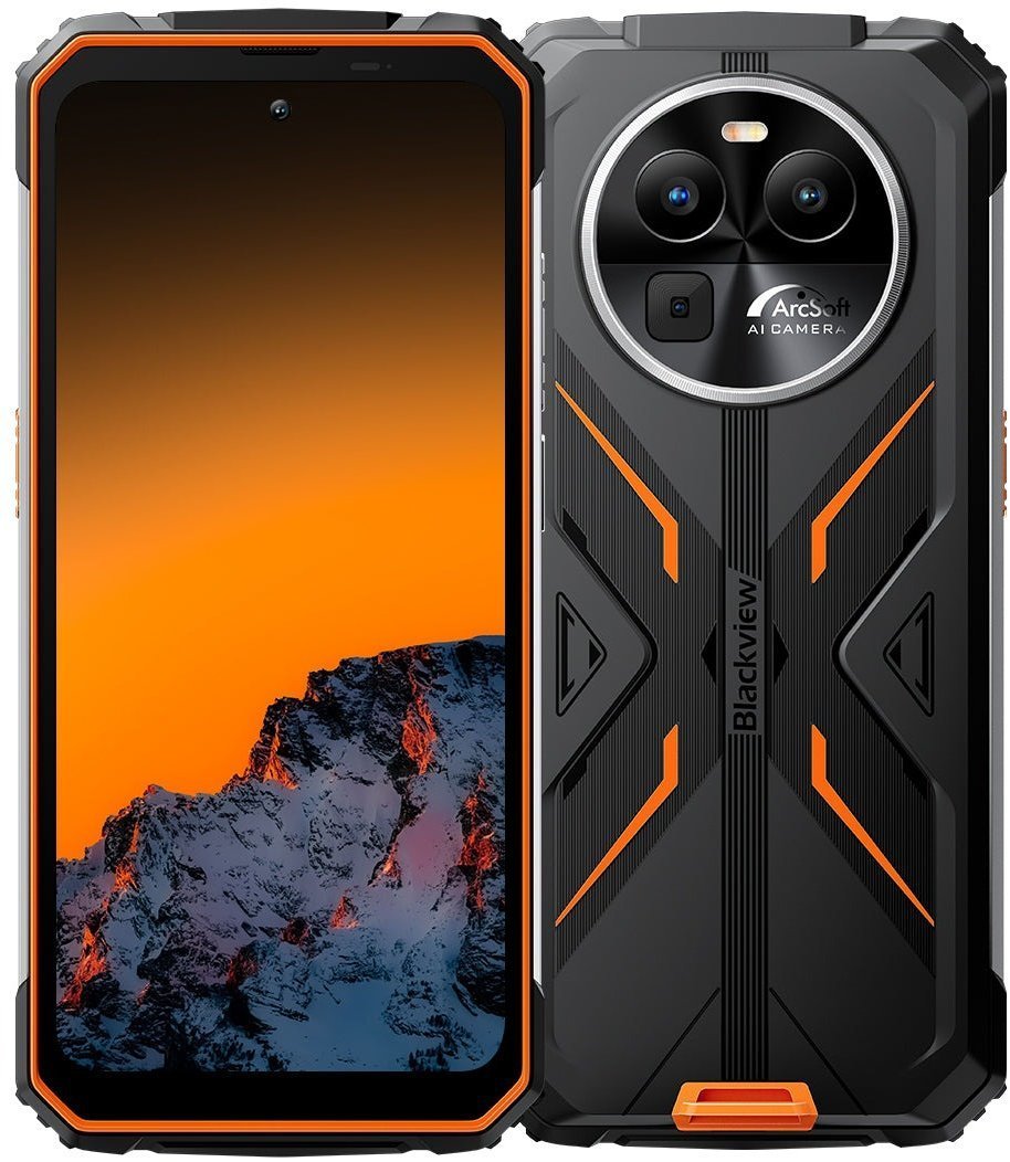 Акція на Blackview BV8100 8/256GB Aurora Orange (UA UCRF) від Y.UA