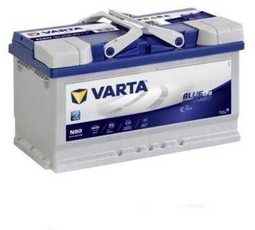 Акція на Varta 6СТ-80 АзЕ Blue Dynamic Efb N80 (580500080) від Y.UA