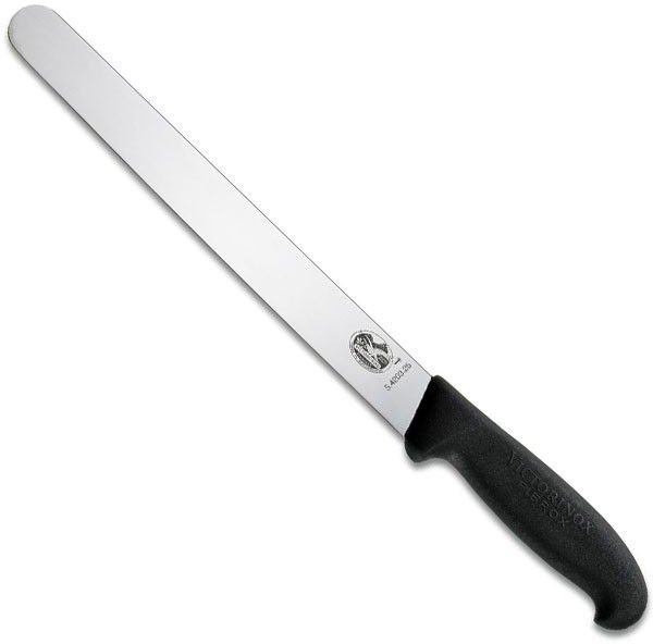 Акція на Кухонный нож Victorinox Fibrox Slicing 25см с черн. ручкой (5.4203.25) від Stylus