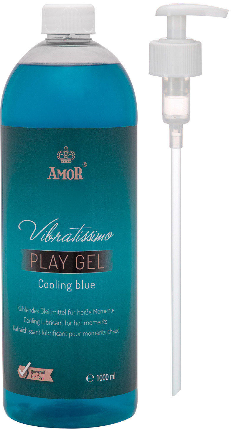 

Лубрикант Amor Vibratissimo Cooling Blue, 1000 мл