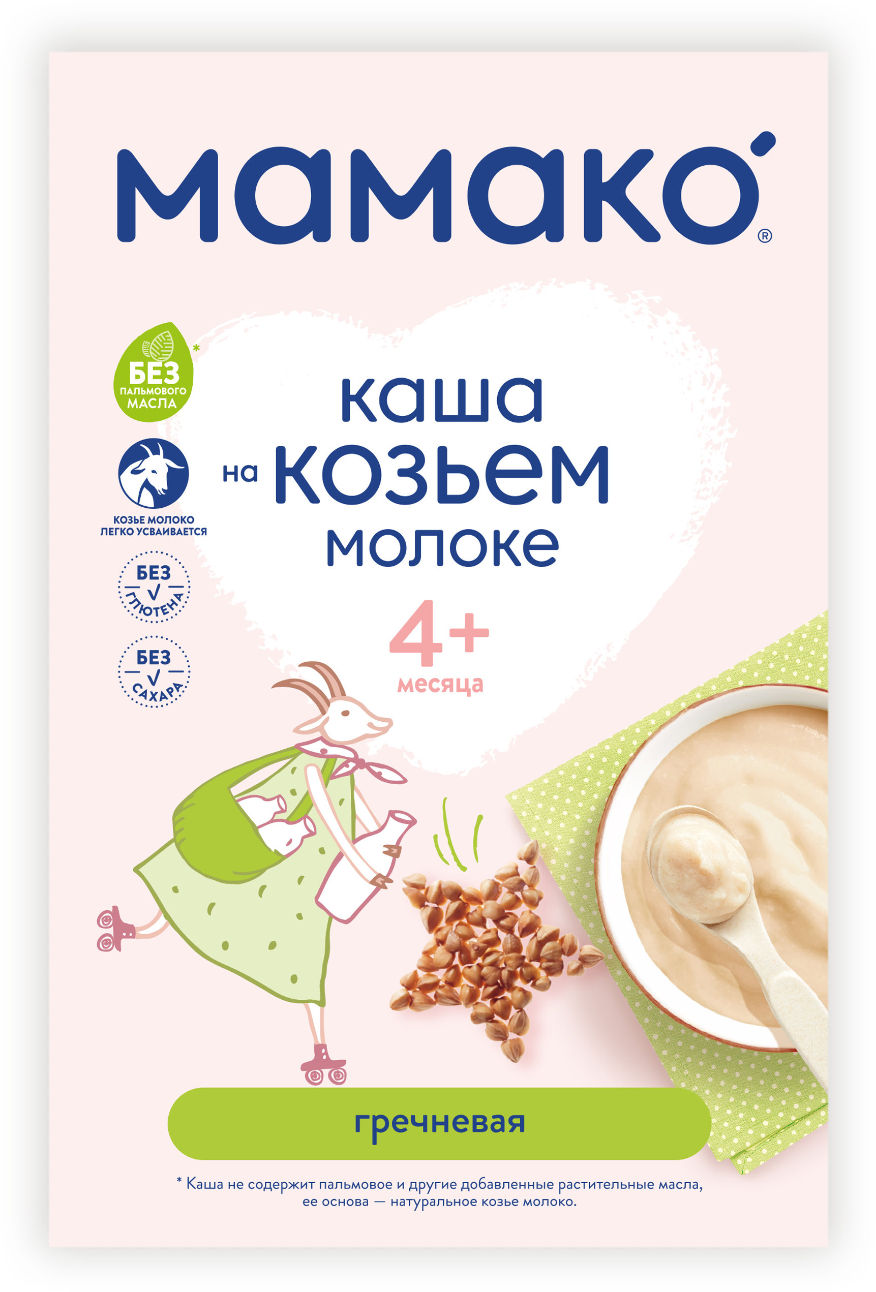 

Каша Мамако гречневая на козьем молоке 200 г (4607088795994)