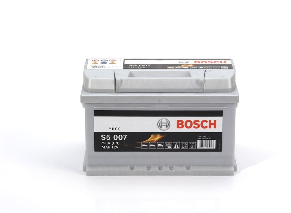 Акція на Автомобильный аккумулятор Bosch 6СТ-74 S5 Silver Plus (S50 070) Ua від Stylus