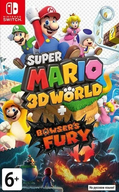 Акція на Super Mario 3D World + Bowsers Fury (Nintendo Switch) від Stylus